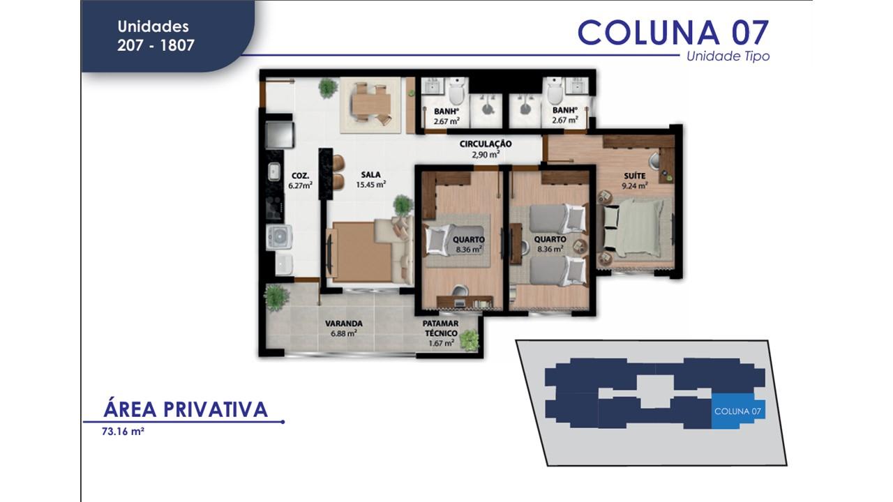 Apartamento, 2 quartos, 64 m² - Foto 27