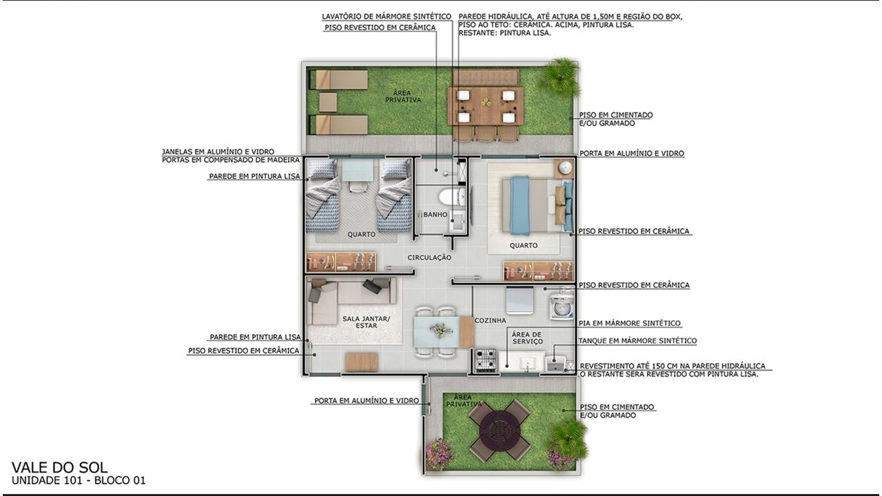 Apartamento à venda com 2 quartos, 40m² - Foto 13