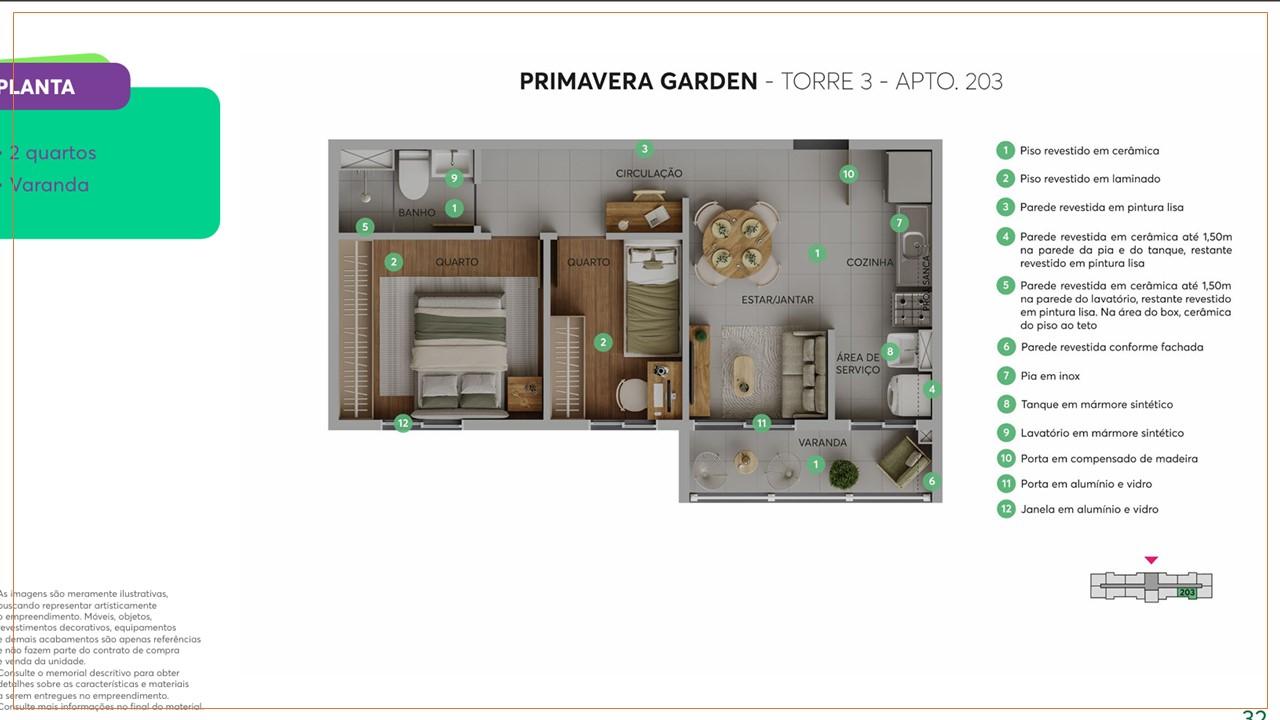 Apartamento, 2 quartos, 35 m² - Foto 18